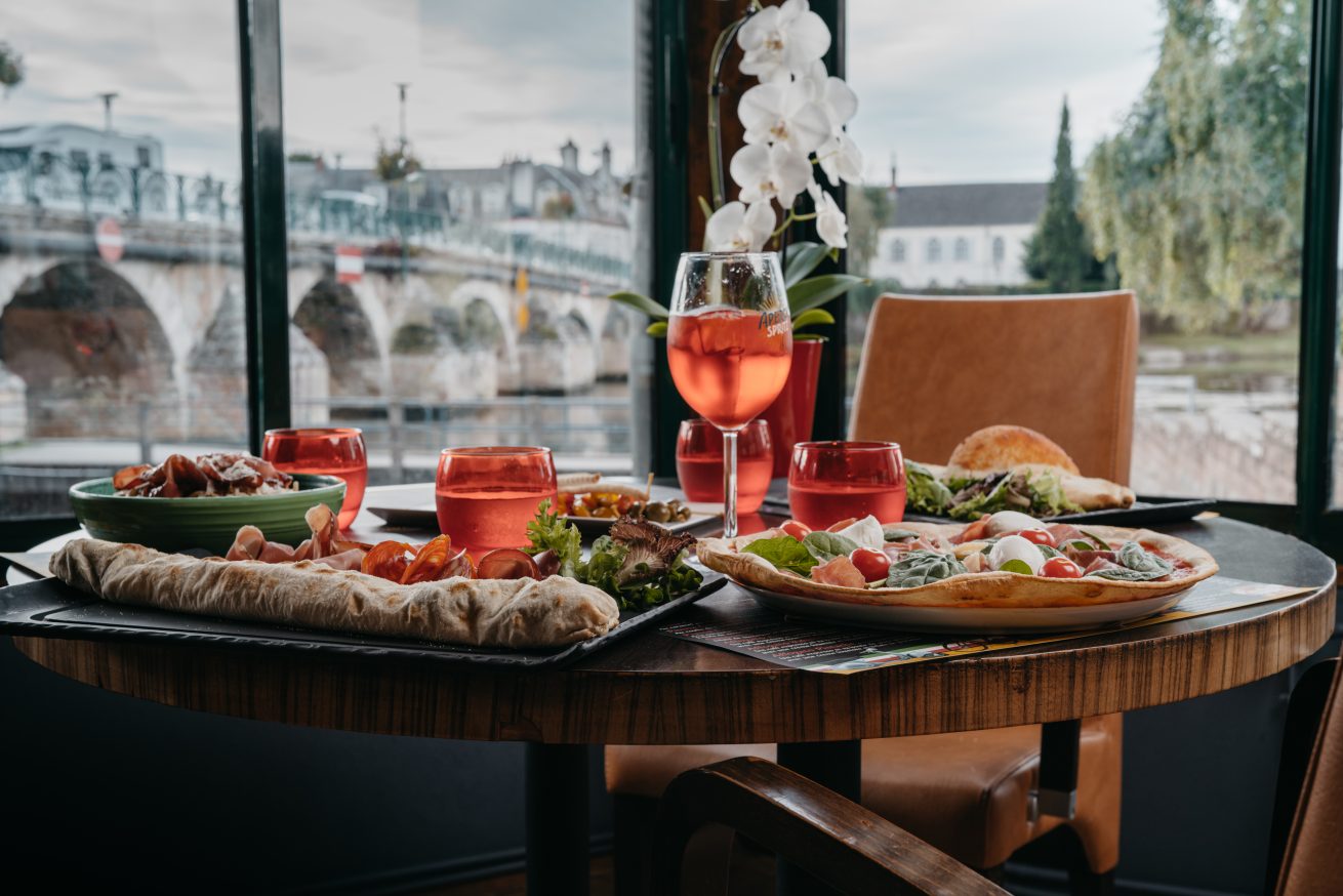 La table dressée