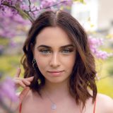 Under the flowers